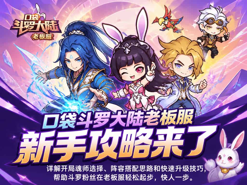 《口袋斗罗大陆》老板服新手攻略：魂师阵容搭配与开局技巧